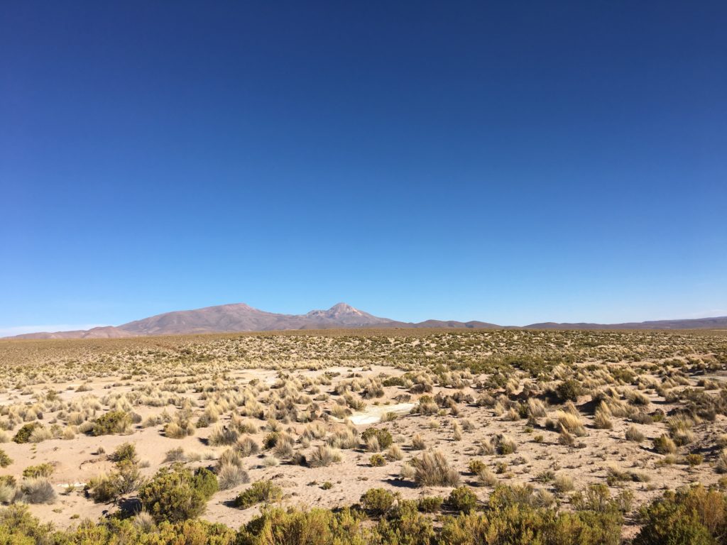 Sucre nach Uyuni - Landschaft