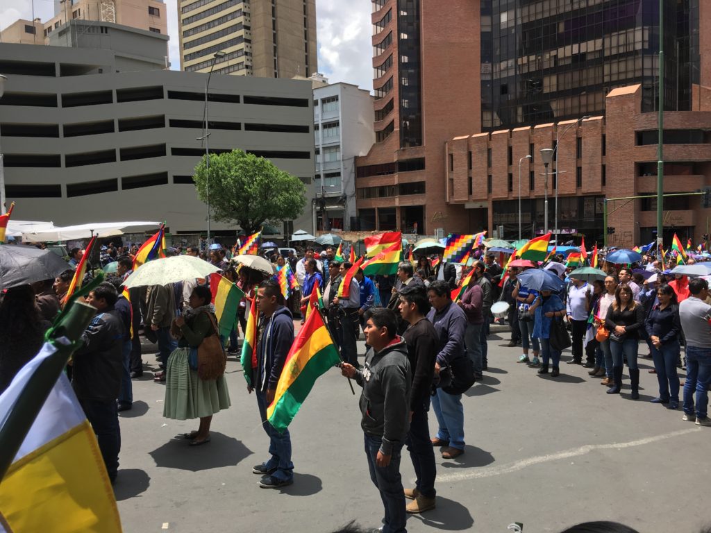 La Paz Demonstration 