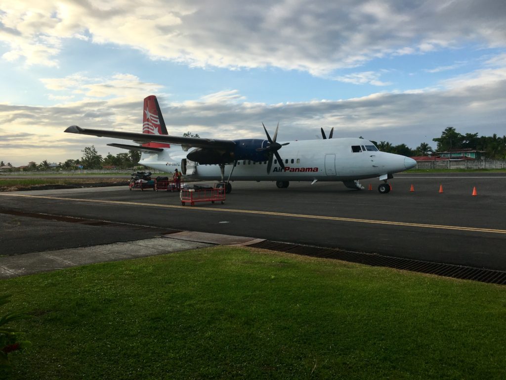 Flugzeug nach Bocas del Toro